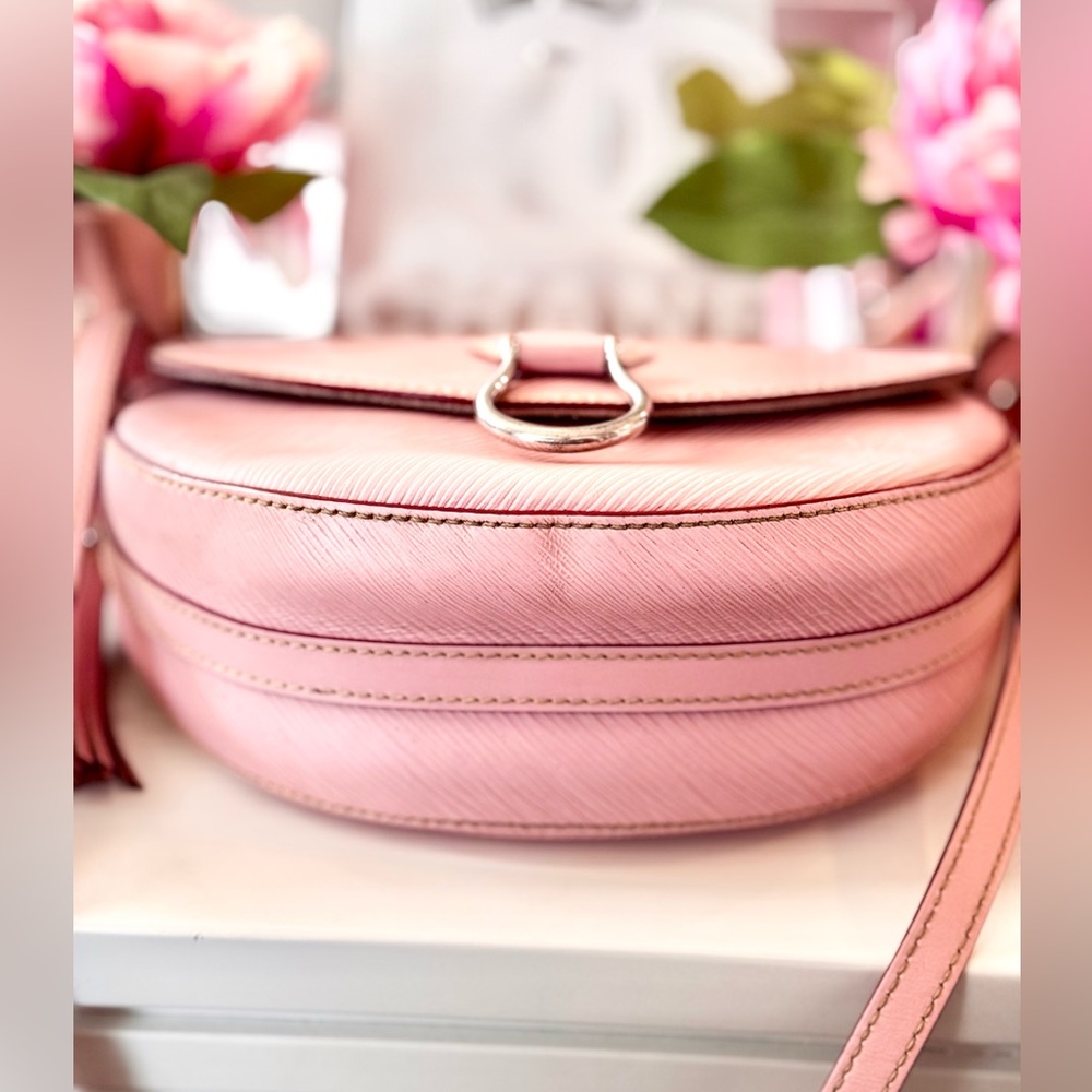 SOLD ๐ULTRA RARE Louis Vuitton Saint Cloud NM Bag Pink Epi Leather - Picture 8 of 16